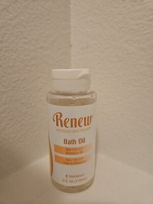 Renew Intensive Skin Therapy Bath Oil Full Size 4 oz SEALED