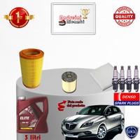 Inspektionskit Filter ÖL Kerzen Lancia Delta III 1.4 T-Jet 88KW Von 2009->