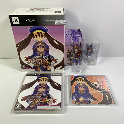 PS3 Makai Senki Disgaea 4 Fuka & Desco hen Boxed Working NTSC-J Japan 2302-105 '
