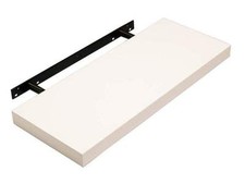 PREMIUM HIGH GLOSS FLOATING WALL MOUNTED SHELF SHELVES KITCHEN BATH LIVING ROOM