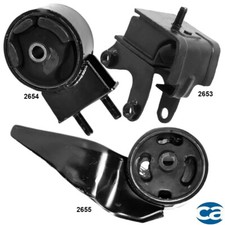 Engine Motor Mounts Manual Trans. Mount 3pcs Set For Ford Festiva 88-93 1.3l Engine Motor Mounts Manual Trans. Mount 3pcs Set For Ford Festiva 88-93 1.3l