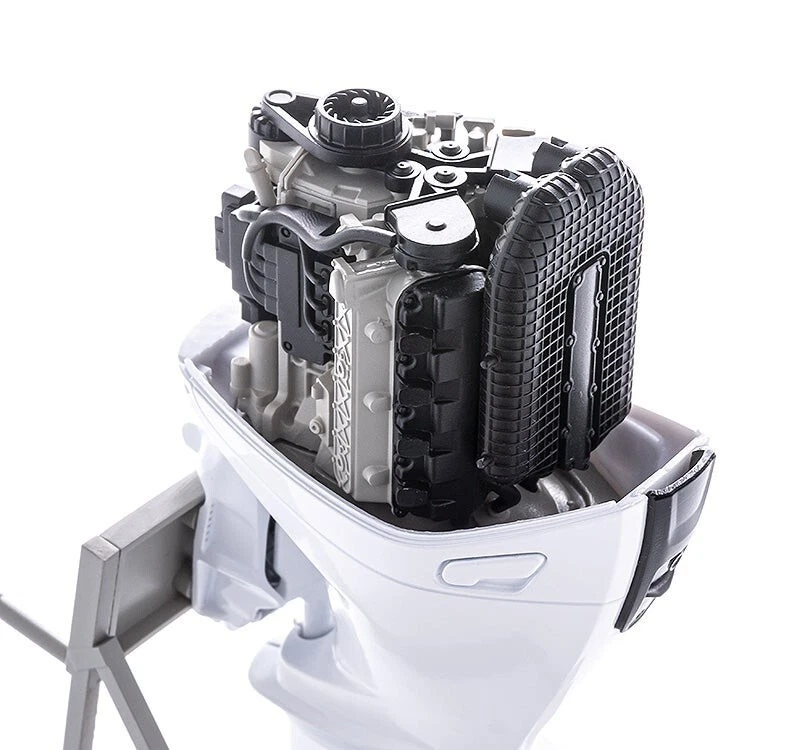 MAX FACTORY PLAMAX MF-88 minimum factory Minori with Honda Outboard Motor BF350 - Image 4 of 4