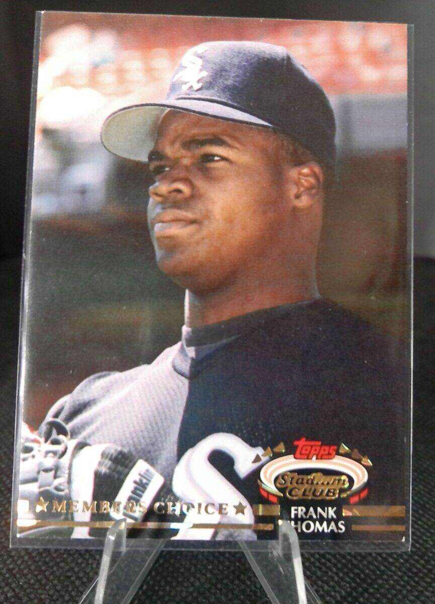 1992 Topps Stadium Club - Members Choice - Frank Thomas #591 | eBay
