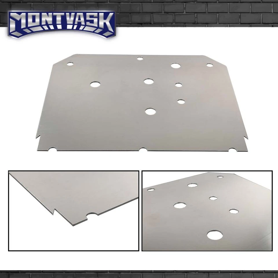 Compatível com 2008-2014 Polaris RZR RZR-S 800 900 3/16" placa de alumínio resistente - Imagem 3 de 4