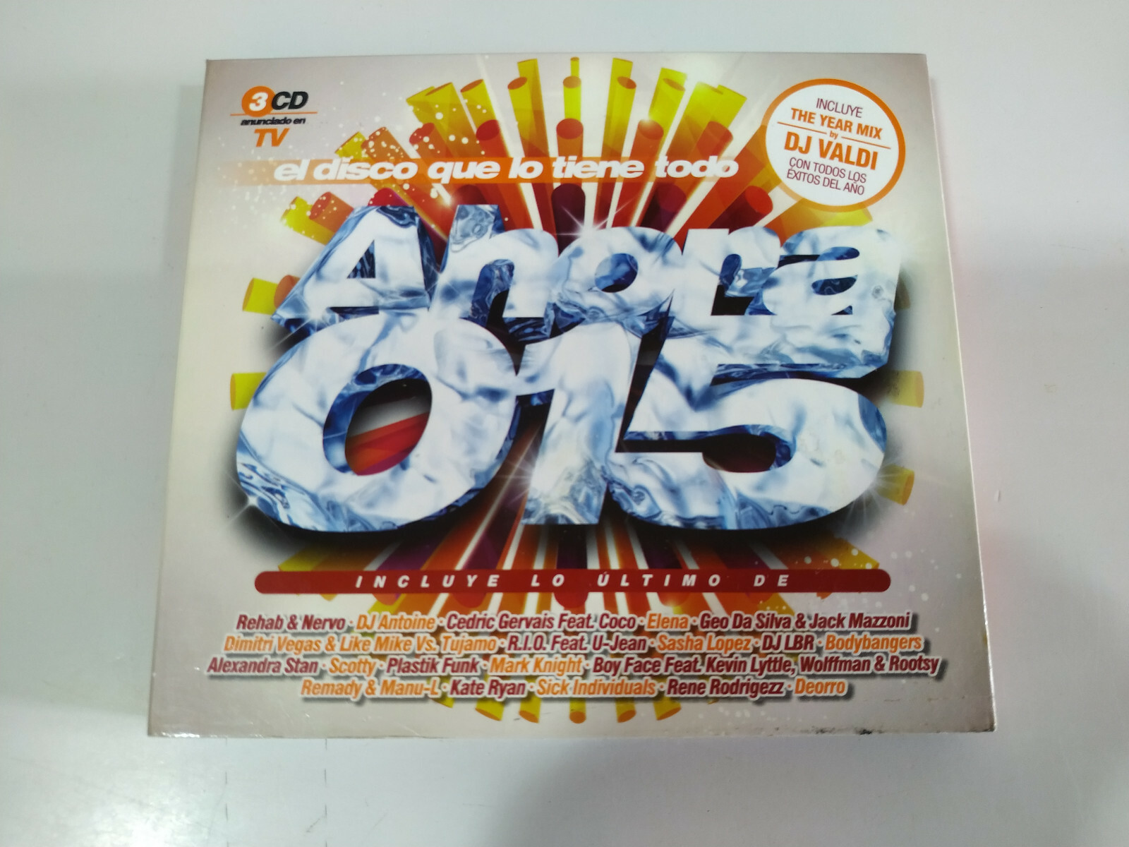 Ahora 015 DJ Antoine Dimitri Vargas Tujamo Deorro DJ Techno - 3 X CD - 2T