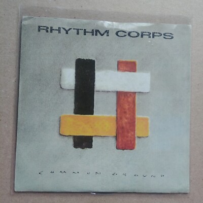 RHYTHM CORPS Common Ground DJ PROMO 45 7'' POP ROCK 1988 Vinyl