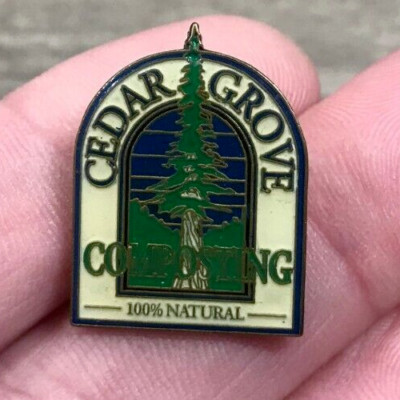 Cedar Grove Composting 100% Natural Lapel Hat Vest Jacket Shirt Pin