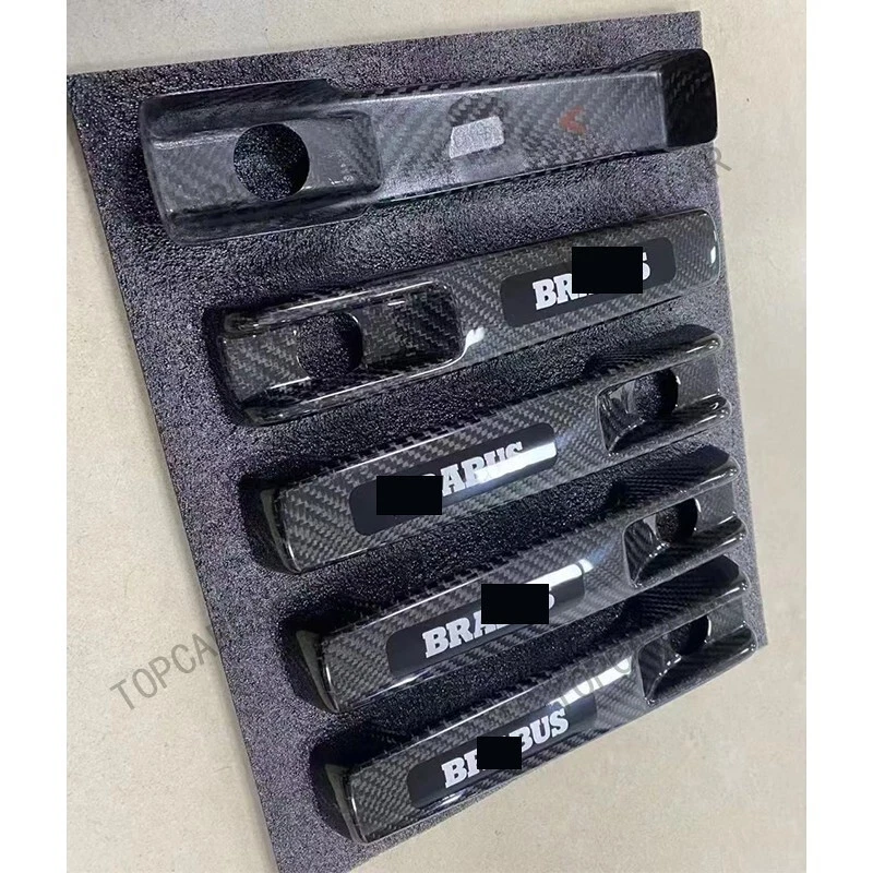 for Mercedes Benz G class CARBON door HANDLE COVER TRIM for G63 w463 w464 w463a - Image 4 of 4