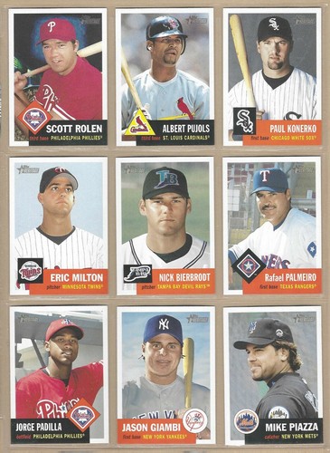 2002 TOPPS HERITAGE SP - PICK ANY SHORT PRINT(S) U WANT - FREE/FAST SHIPPING *1* - Afbeelding 25 van 102