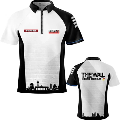 BULL´S Darts Martin Schindler The Wall Matchshirt Dart Shirt Trikot NEU 🎯🔥🚀