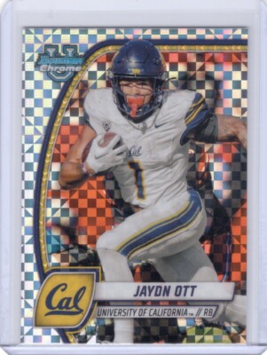 2024 Bowman Chrome University X-Fractor Jaydn Ott Cal Golden Bears #95