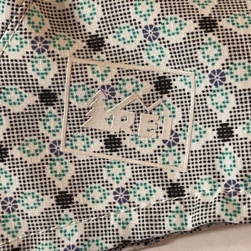 REI Women's Fishing Green Grey Button Up Shirt S - Picture 9 of 11