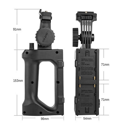 YONGNUO YNLUX100 Pro Led Video Light NP-F battery Hand Grip Handle Accessories