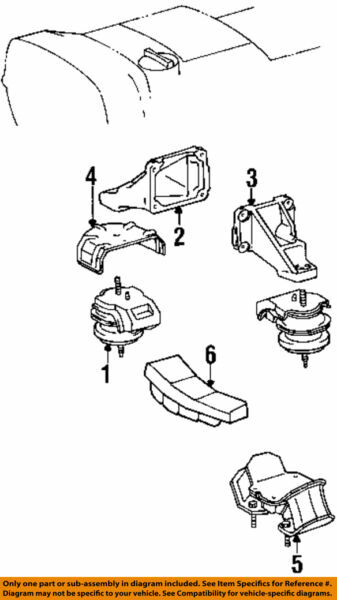 AUTO-OTUA Engine mount 1237146050 12371-46050 INSULATOR, ENGINE