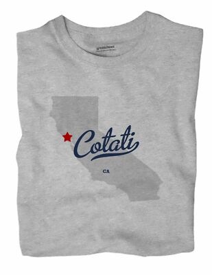 Cotati California CA Calif T-Shirt MAP