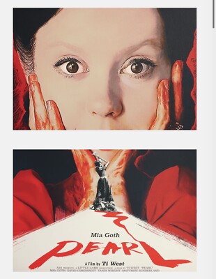 PEARL A24 Art Print Poster Limited Edition Ti West Mia Goth
