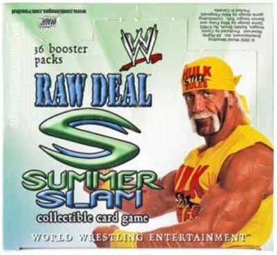 WWE Raw Deal SummerSlam Booster Box | eBay