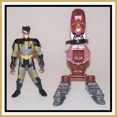 Action figure batman animated serie techno Ski Blast Robin crime squad 1995