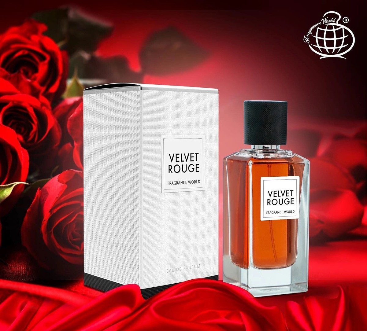Velvet Rouge By Fragrance World EDP Eau De Parfum 100 ML New