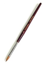 Professional Spiral Kolinsky Acrylic Nail Brush Size 6