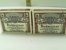 Set of 2 Budweiser Playing Card SEALED