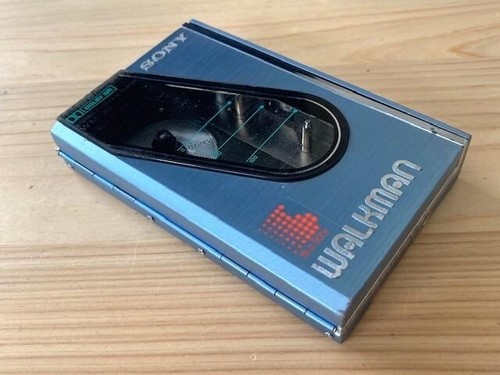 SONY Walkman WM-30 Portable Cassette Player Blue Working USED - Afbeelding 6 van 10