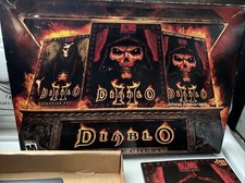 Diablo 2 II Battle Chest - 2001 PC Game, 4-Discs, w/ Manual, Expansion Set, Box
