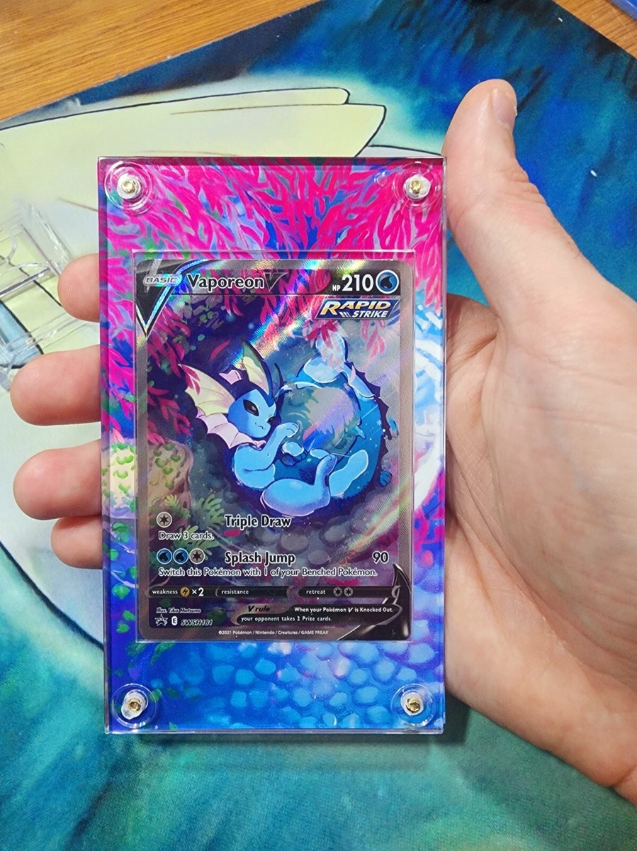 X6 Pokemon Flareon Jolteon Vaporeon V & Vmax Alt Arts SWSH
