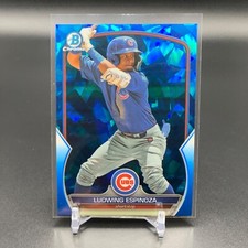 2023 Bowman Draft - Chrome #BDC-117 Ludwing Espinoza Sapphire TTC1819
