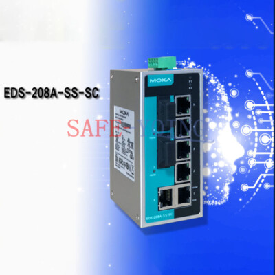 1x NEW MOXA EDS-208A-SS-SC Ethernet switch