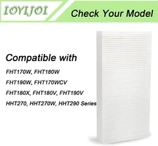 4 Packs Filter Replace for Febreze FRF102B, Honeywell Filter U HRF201B HHT270