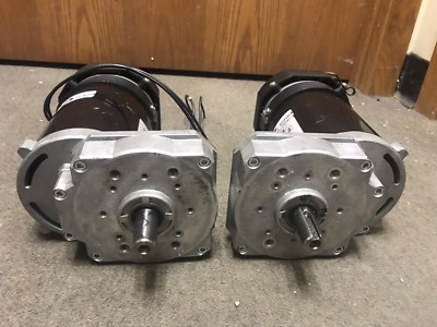 New TomCat/Factory Cat (2)Brush Motors/GearBox/36Volt #500-2220