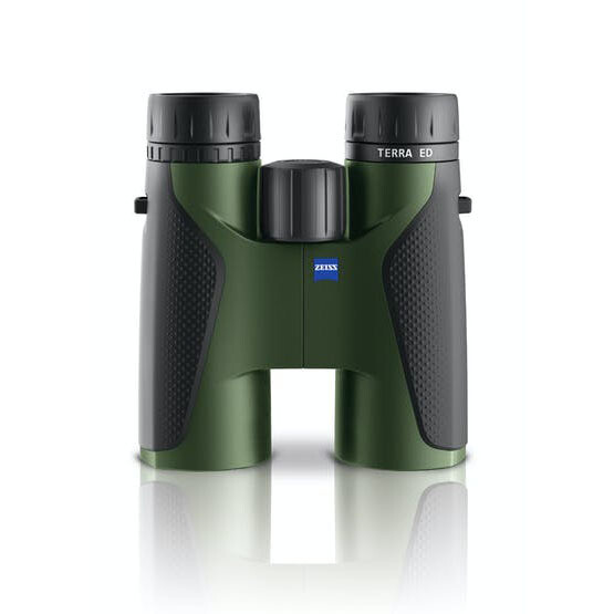 Zeiss Terra ED 10x42 Green Binocular With Zeiss Flex Binocular