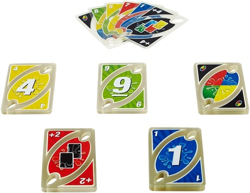 NEW - Mattel UNO Splash Edition Card Game - Picture 2 of 7