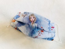 Frozen 2 Movie Disney Elsa Children Girls Face Mask Was Gable Double Layer