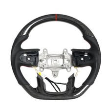 Carbon Fiber Sport Steering Wheel for Dodge Ram 1500 2019-2024 with Heated