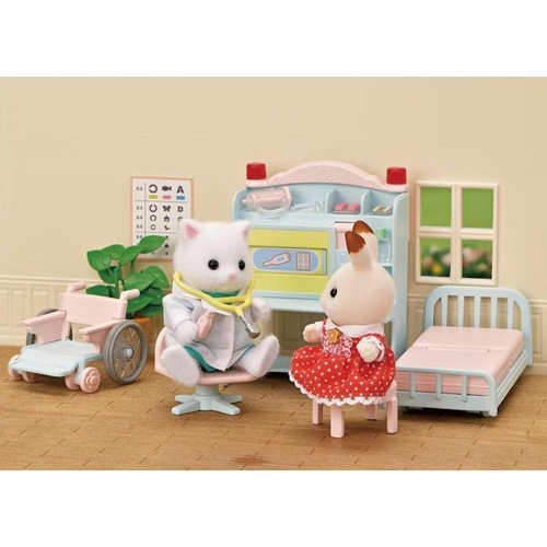 Sylvanian Families FRIENDLY DOCTOR SET Calico Critters H-17 Epoch - Picture 3 of 9