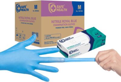Blue Nitrile Medical Gloves - 1000 Exam Grade Disposable (10 boxes new) S, M, L