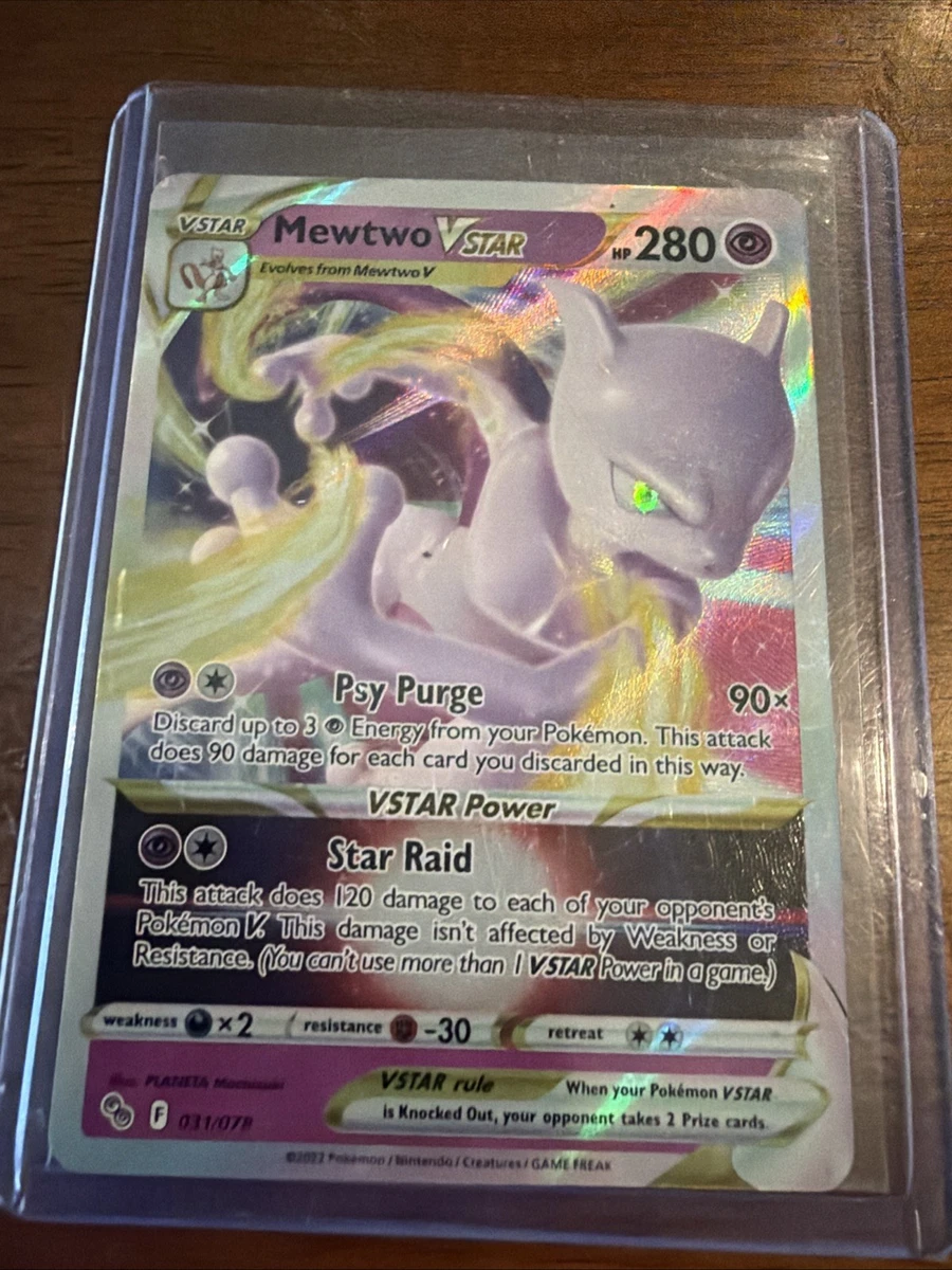 Mewtwo VSTAR 031/078 Pokémon GO for sale | eBay