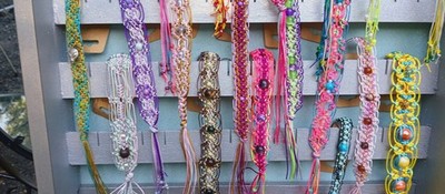 30 Pieces, Beautifully Designed O.O.A.K. Handmade Keychains/Accessories Made USA