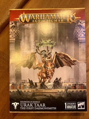 Warhammer URAK TAAR the first Daemonsmith AoS Neu OVP Chaos Dwarf Age of Sigmar