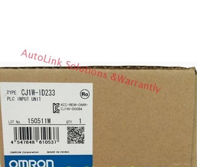 CJ1W-ID233 NEW OMRON CJ1WID233 PLC Processor Module