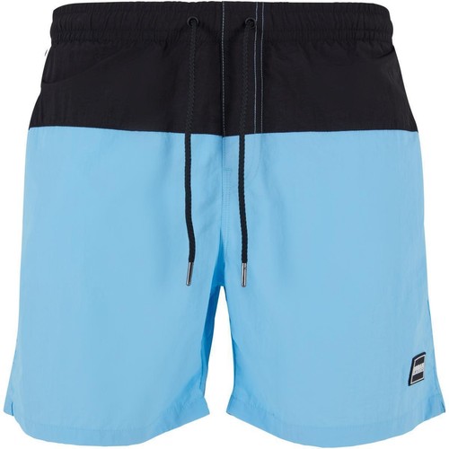 UrbanClassics Badehose Swimshorts NEON Block Badeshort Freizeit Hose Swimwear - Picture 128 of 169