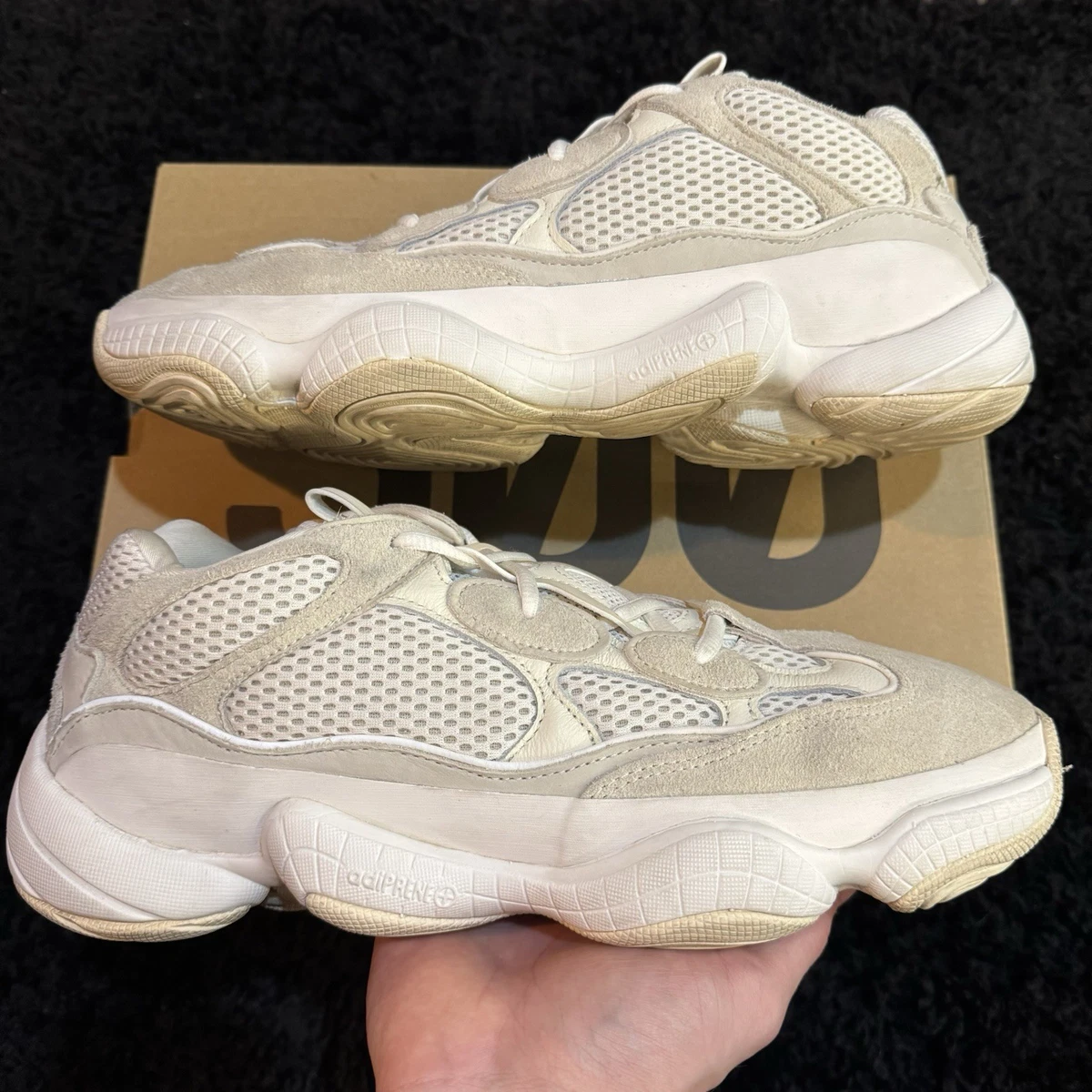 adidas gazelle silver green womens Bone White' Adidas Yeezy 500 (2023) main image 1