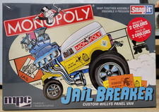 MPC Monopoly Jail Breaker Custom Willys Panel SNAP125 MPC946M Plastics Car/Truck