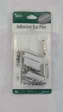 Adhesive Bar Pins 15 Piece Count