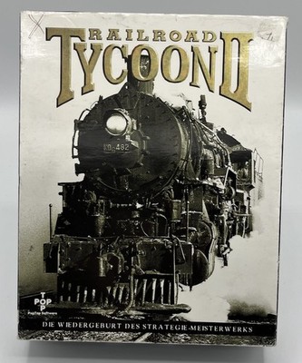 Railroad Tycoon II (PC Spiel) - Strategie Simulation in Big Box | mit Anleitung