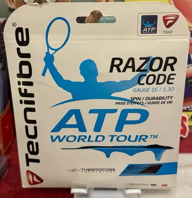 NEW Tecnifibre Razor Code 16G / 1.30  Tennis String SPIN DURABILITY
