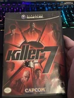 Killer7 (Nintendo GameCube, 2005) Complete with manual! Tested!