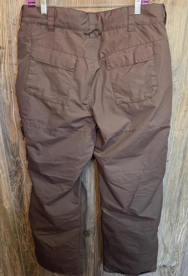 Pantalones Rawik Exterior Invierno Nieve Esquí Talla Grande Bolsillos de Carga Resistente al Agua Marrón Foto 2 de 4